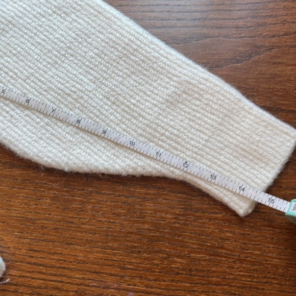 H&M Divided turtle neck Women's S cream relaxed fit - Picture 8 of 9